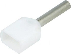 BM 00651, Наконечник: втулка, изолированный,двойной, медь, 0,5мм2, 8мм BM 00651, Наконечник: втулка, изолированный,двойной, медь, 0,5мм2, 8мм