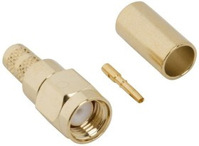 132113RP-10, RF Connectors / Coaxial Connectors SMA StrghtCrimpPlug Reverse Polarity 132113RP-10, RF Connectors / Coaxial Connectors SMA StrghtCrimpPlug Reverse Polarity