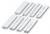 0805739:0001, ZB 4 LGS Marker Strip for use with Terminal Blocks