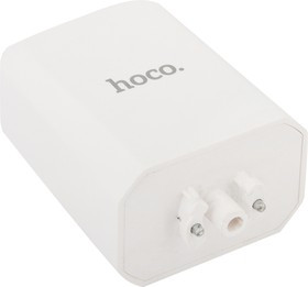 Блок питания (сетевой адаптер) HOCO C45 с 1 USB портом 2,4 A белый