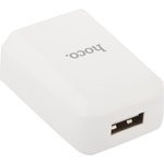 Блок питания (сетевой адаптер) HOCO C45 с 1 USB портом 2,4 A белый
