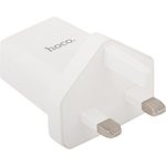 Блок питания (сетевой адаптер) HOCO C45 с 1 USB портом 2,4 A белый