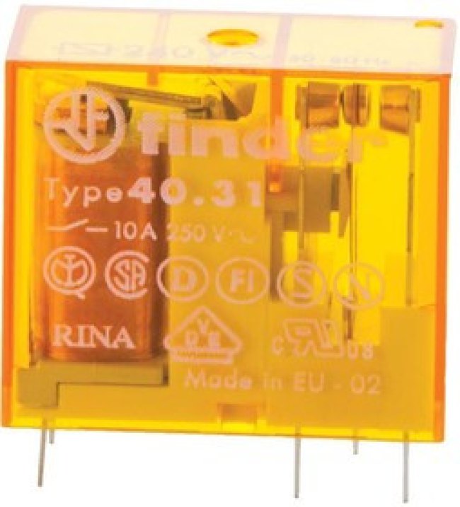 40.31.8.240.0000, PCB Power Relay 40 1CO 12A AC 240V 31.5kOhm 40.31.8.240.0000, PCB Power Relay 40 1CO 12A AC 240V 31.5kOhm