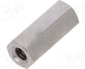 TFF-4-40X12/DR110, Дистанцирующая стойка с резьбой, 12мм, Внутр.резьба: UNC4-40