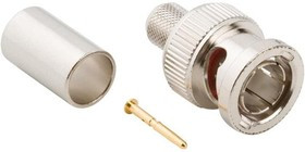 031-80109, RF Connectors / Coaxial Connectors 75OHM STR CRIMP PLUG BELDEN 1694A