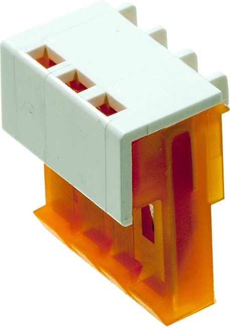 3-640426-4, MTA-156 розетка на кабель 1х4 контакта 3.96мм 18 AWG