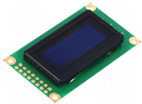 DEP 08201-W, Дисплей OLED, 8x2, белый, Размер окна 38x16мм, PIN 16, 80кд/м2 DEP 08201-W, Дисплей OLED, 8x2, белый, Размер окна 38x16мм, PIN 16, 80кд/м2
