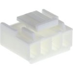 1-1123722-4 (VHR-4N), Корпус разъема розетка 4 pin шаг 3.96мм без контактов