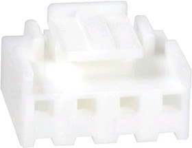 1-1123722-4 (VHR-4N), Корпус разъема розетка 4 pin шаг 3.96мм без контактов