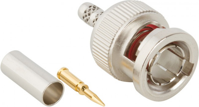 112521, RF Connectors / Coaxial Connectors BNC STRAIGHT PLUG 195/8218