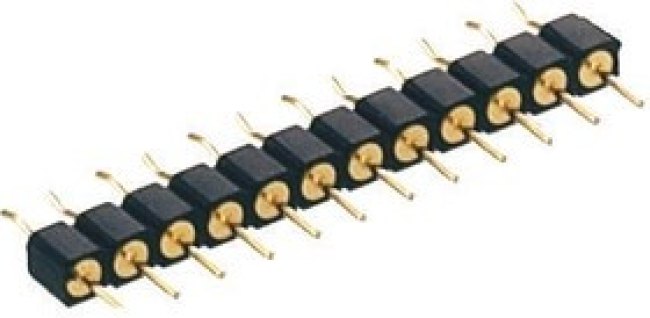 350-80-109-00-006101, 350 Series Straight Through Hole Pin Header, 9 Contact(s), 2.54mm Pitch, 1 Row(s), Unshrouded 350-80-109-00-006101, 350 Series Straight Through Hole Pin Header, 9 Contact(s), 2.54mm Pitch, 1 Row(s), Unshrouded