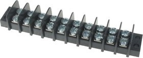 38760-0110, Barrier Terminal Blocks .375 PCB 10P screw terminal dual