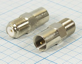 Разъем FME вилка - разъем F розетка