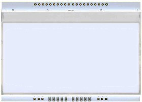 EA LED66x40-W, LED Backlighting White LED Backlight for EA DOGM204-A