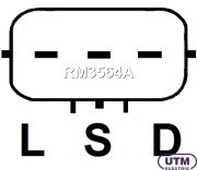 RM3564A, Реле напряжения генератора