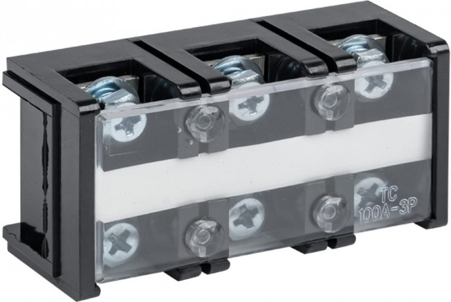 Терминал клеммный TC-1003 до 35кв.мм 100А 3 клеммных пар EKF tc-1003