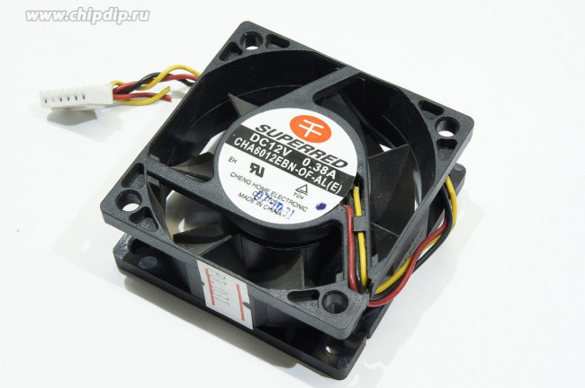 Вентилятор Superred CHA6012EBN-OF-AL(E) 12В 3pin