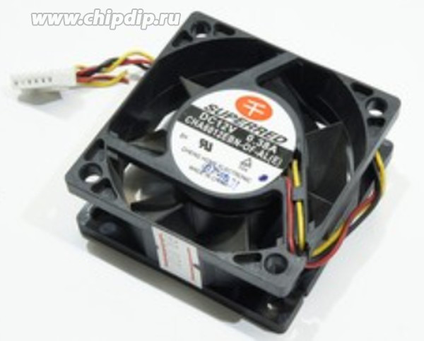 Вентилятор Superred CHA6012EBN-OF-AL(E) 12В 3pin