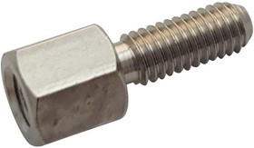 971050154, Стойка, Латунь, M2.5, Шестигранная Штыревая-Гнездовая, 5 мм, 11 мм