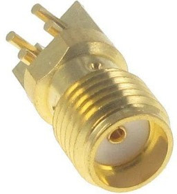 142-0761-801, RF Connectors / Coaxial Connectors PCB JACK 50 OHM GOLD ROUND BODY