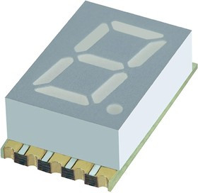 KCSA39-123, KCSA39-123 7-Segment LED Display, CA Green 19 mcd RH DP 10mm KCSA39-123, KCSA39-123 7-Segment LED Display, CA Green 19 mcd RH DP 10mm