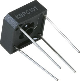 KBPC101 (BR31), Диодный мост 2А 100В [KBPC1]