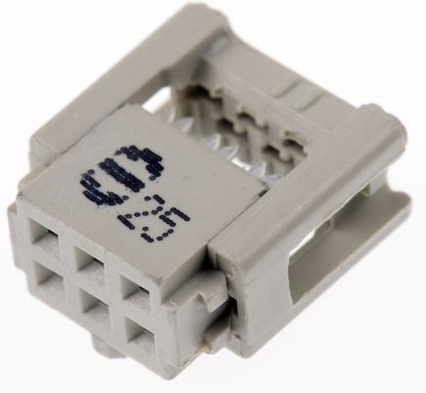 09185067803, Headers &amp; Wire Housings 6P FEMALE IDC W/O STRAIN RELIEF