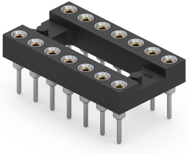 110-47-314-41-001000, DIP SOCKET, 14POS, 2.54MM, THROUGH HOLE 110-47-314-41-001000, DIP SOCKET, 14POS, 2.54MM, THROUGH HOLE