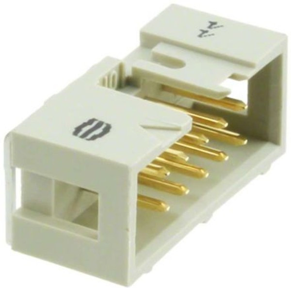 09185107323, Conn Shrouded Header (4 Sides) HDR 10 POS 2.54mm Solder RA Side Entry Thru-Hole Standard