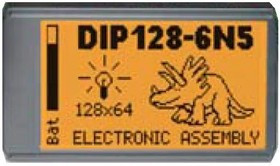 EA DIP128J6N5LWTP, LCD Graphic Display Modules &amp; Accessories Black/White Contrast With Touch Screen