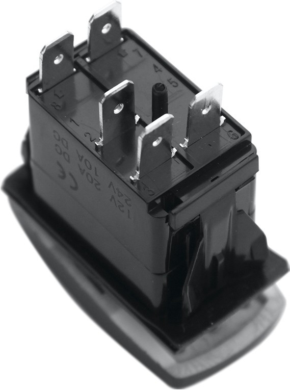 РИФ Переключатель ВКЛ/ВЫКЛ, синий, ЗАДНЯЯ КАМЕРА RIF22-1-4100800