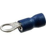 НКИ 2.5-4, Наконечник кольцевой изолированный синий 1.0-2.5 мм² НКИ 2.5-4, Наконечник кольцевой изолированный синий 1.0-2.5 мм²