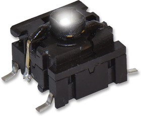 5GSH93561, Тактильная кнопка, Multimec 5G Series, Top Actuated, SMD (Поверхностный Монтаж), Plunger for Cap