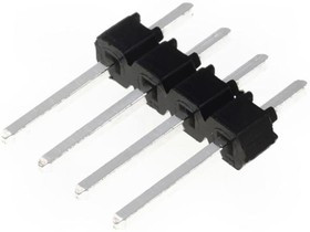 MX-90120-0124, Штыревая планка, штыревой, C-Grid III, "папа", PIN: 4, прямой, ТНТ