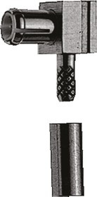 J01270A0211, 50 Right Angle Cable Mount, MCX Connector, Plug, RG174/U, RG188 A/U, RG316/U J01270A0211, 50 Right Angle Cable Mount, MCX Connector, Plug, RG174/U, RG188 A/U, RG316/U