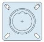 650HS010NF15, Connector Accessories Dummy Stowage Receptacle Straight