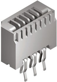 52045-1445, Conn FFC/FPC Connector SKT 14 POS 1.25mm Solder ST Thru-Hole Tray