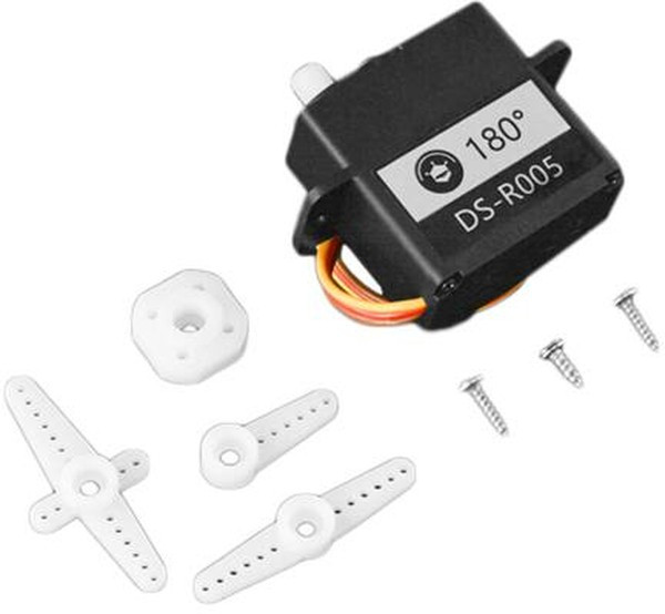 SER0050, Двигатель: сервомеханизм; 4,8-6ВDC; аналоговый; 30,4x16,6x31,5мм