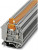 3029538, UK5-MTK-P/P OG Series Orange Knife Disconnect Terminal Block, 0.2 4mm², Single-Level, Screw