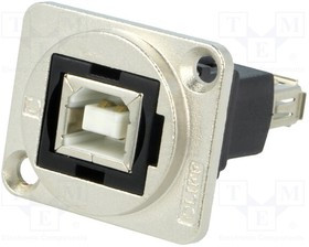 CP30207NM, Адаптер USB, Гнездо USB Типа B, Гнездо USB Типа A, USB 2.0, FT Series CP30207NM, Адаптер USB, Гнездо USB Типа B, Гнездо USB Типа A, USB 2.0, FT Series