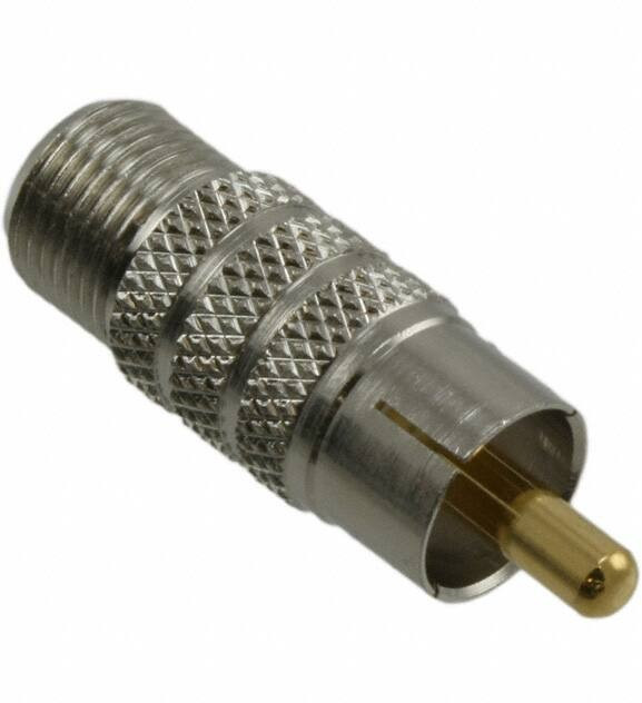 R0849, RF Adapters - Between Series RCA PLUG F JACK