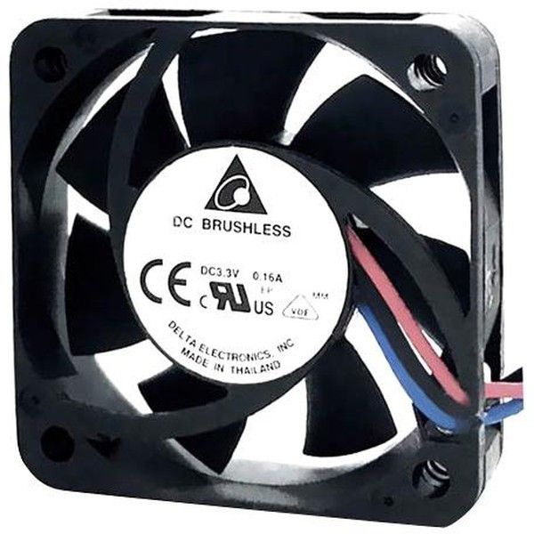 AFB0412VHA-A, DC Fans DC Tubeaxial Fan, 40x10mm, 12VDC, Ball Bearing, Lead Wires
