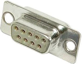 09670094715050, 9 Way Cable Mount D-sub Connector Socket, 2.77mm Pitch