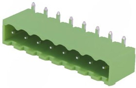 XY2500R-B-5.0-8P, Разъемный клеммник, Ш.контактов: 5мм, Кол-во полюс: 8, гнездо