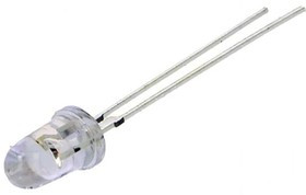 OS6YKA5201P, LED; 5mm; amber; 100000?120000mcd; 8°; Front: convex; 2.3?2.8V