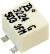 3224G-1-103E, 10 кОм подстроечный резистор 11 оборотов