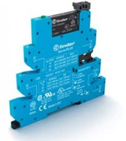 39.60.7.006.9024, Series 39 Series Solid State Interface Relay, 6.6 V Control, 6 A Load, DIN Rail Mount