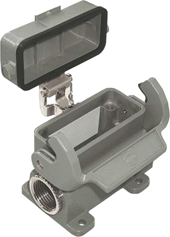 19200100295, Heavy Duty Power Connectors SURFACE MOUNTING HSG 2 SIDE ENTRIES