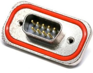 MDBRE09PEAN0, D-Sub Standard Connectors 9P VERTICAL PCB TAIL W/BOARDLOCK
