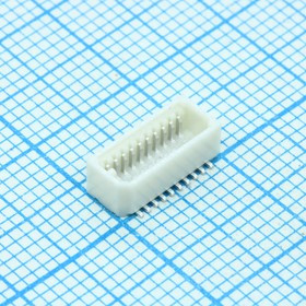 533072071, Межплатный соединитель SlimStack 20 контактов шаг 0.8мм вилка вертикальный